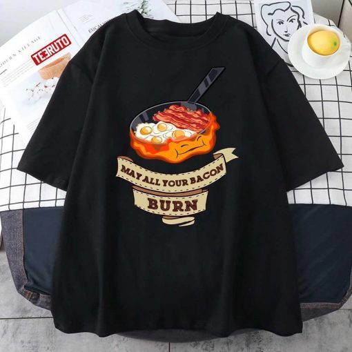 Calcifer May All Your Bacon Burn Ghibli Classic Shirt