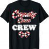 Candy Cane Crew Christmas Candy Lover Matching Family Classic Shirt