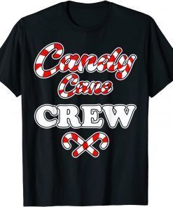 Candy Cane Crew Christmas Candy Lover Matching Family Classic Shirt