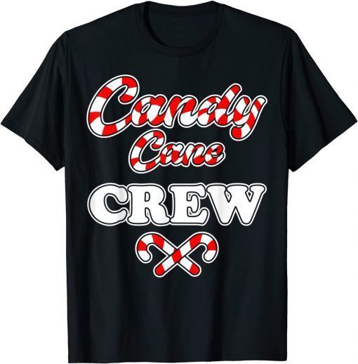 Candy Cane Crew Christmas Candy Lover Matching Family Classic Shirt