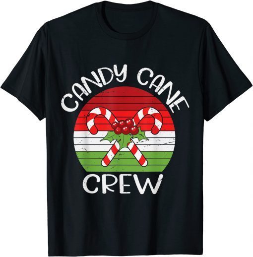 Candy Lover christmas Candy Cane Crew X-mas Limited Shirt