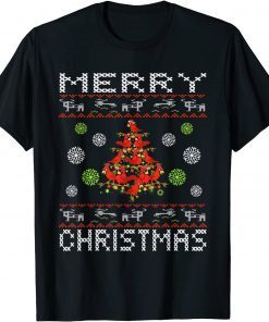 Cardinal Birds Christmas Tree Boon Christmas Cardinal Classic Shirt