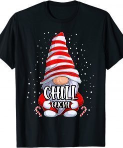 Chill Gnome Christmas Pajamas Matching Family Group Unisex Shirt