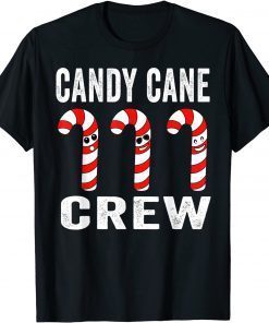 Christmas Candy Cane Crew Christmas Candy Cane Pajamas Classic Shirt