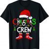 Christmas Crew Xmas Squad Santa Family Pajamas 2022 Classic T-Shirt