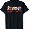 Christmas Friends Santa Rudolph Snowman Family Xmas Limited Shirt