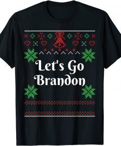 Christmas Let's Go Brandon Ugly Christmas Sweater Gift Shirt