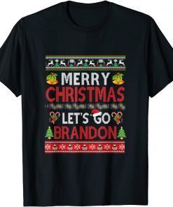 Christmas Let's go Branson Brandon Ugly Christmas Classic Shirt