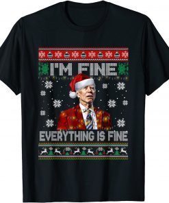 Christmas Lights Joe Biden Christmas Ugly Sweater Gift Shirt