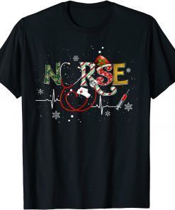 Christmas Nurse Nursing Cute Christmas Holiday Pajama Nurse Classic Shirt