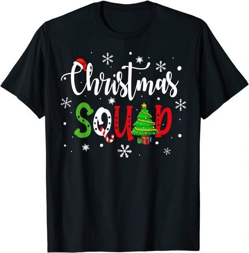 Christmas Squad Family Matching Pajamas T-Shirt