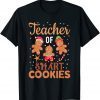 Christmas Teacher Holiday Teacher Of Smart Cookies Classic Shirt