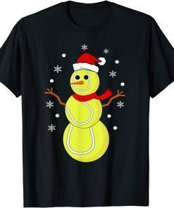 Christmas Tennis Balls Snowman Tennis Christmas Gift T-Shirt