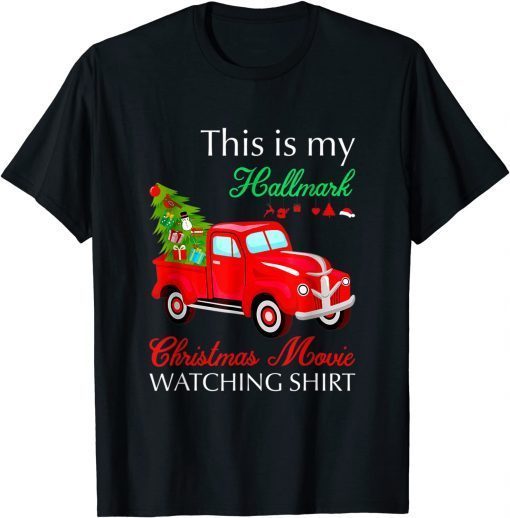 Christmas This Is My Hä.Llmärks Movie Watching Limited Shirt