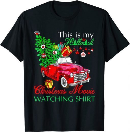 Christmas This Is My Movie Watching Unisex Shirt