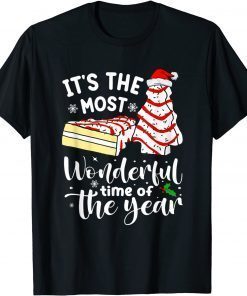 Christmas Tree Cakes It's The Most Wonderful Time Of Year Classic Shirt