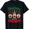 Christmas With My Gnomies Leopard Women Gnome Buffalo Unisex Shirt
