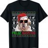 Clumber Spaniel Dog Feliz Navidog Christmas Unisex Shirt