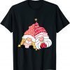 Couple Gnomes Valentine Cutes Gnomes Happy Valentine's Day T-Shirt
