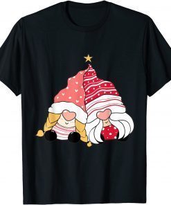 Couple Gnomes Valentine Cutes Gnomes Happy Valentine's Day T-Shirt