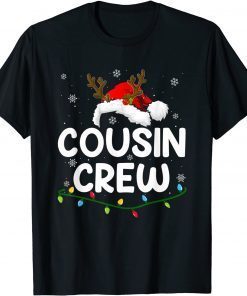 Cousin Crew Christmas Buffalo Plaid Red Xmas Holiday Gift Shirt