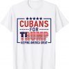 Cubans For Trump Conservative Cuban 2020 Re-election Classic Shirt