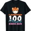 Cute Days Of School 100th Day 100 Teacher Masked School Unisex Shirt