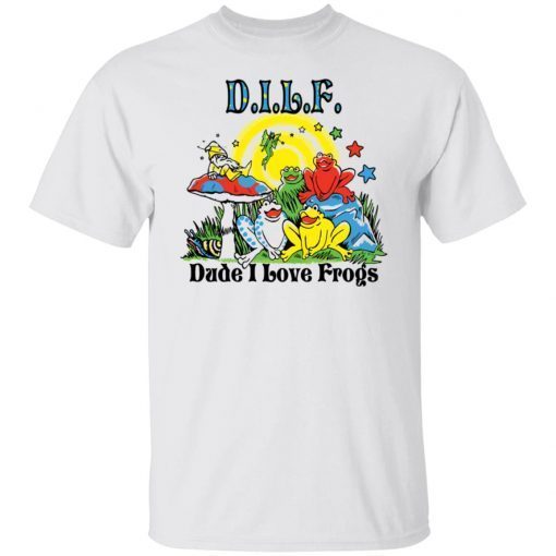 DILF Dude I Love Frogs Unisex shirt