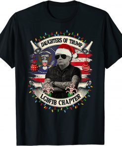 Daughters Of Trump Christmas Trump Pajamas Usa Flag Unisex Shirt