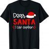 Dear Santa Shirt Funny Matching Family Christmas Pajamas Unisex Shirt