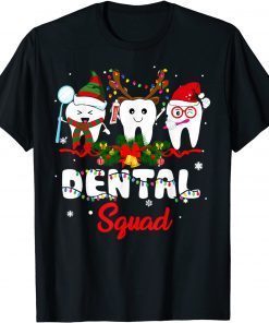 Dental Squad Tooth Christmas Dental Assistant Classic Shirt