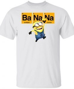 Despicable Me Minions Banana Elemental Square Happy Portrait Gift Shirt