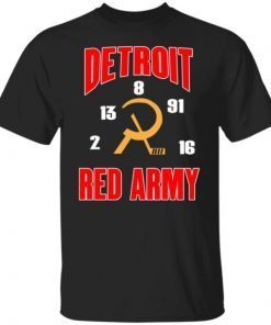 Detroit red army shirt