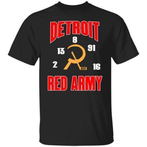 Detroit red army shirt