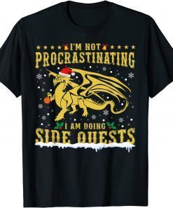 Dnd Christmas Dungeons and Dragons Gamer Pajama Classic Shirt