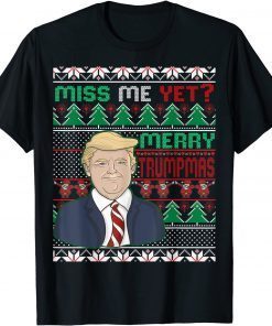 Donald Trump Christmas Ugly Sweater X-mas T-Shirt