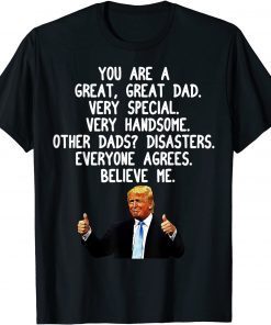 Donald Trump Father's Day Gag Conservative Dad Limited Shirt