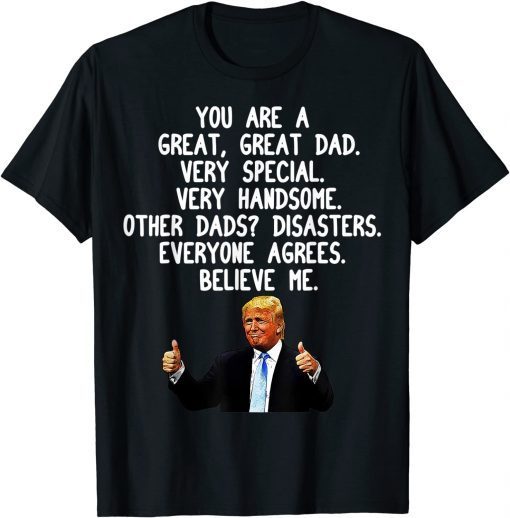 Donald Trump Father's Day Gag Conservative Dad Limited Shirt