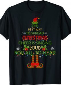 Elf Christmas Tee The Best Way To Spread Christmas Cheer Limited Shirt