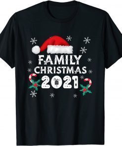 Family Christmas 2021 Xmas Matching Christmas Pajama Cute Unisex Shirt