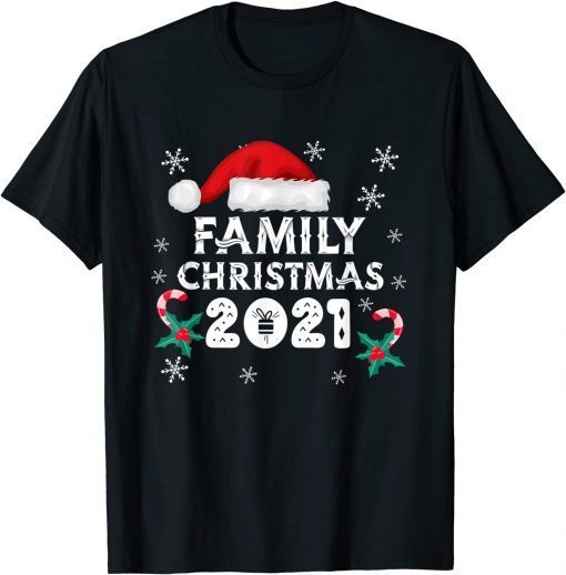 Family Christmas 2021 Xmas Matching Christmas Pajama Cute Unisex Shirt