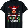 Family Christmas Squad Reindeer Plaid Pajama Team 2022 Classic Shirt