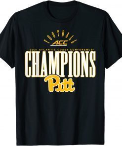 Fanatics Pitt 2021 ACC Football Champions Classic Shirt