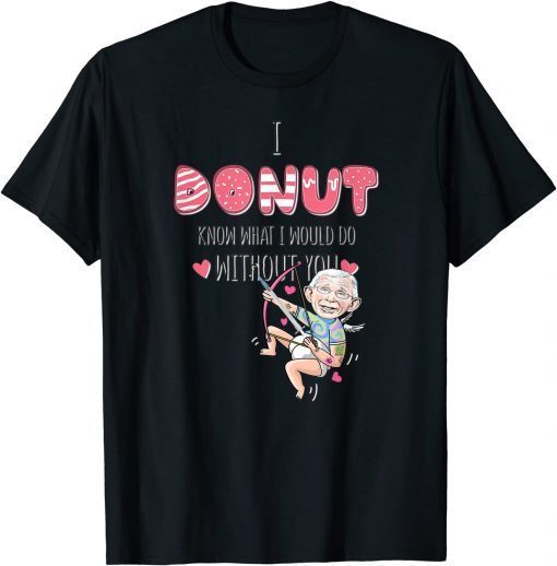 Fauci Valentine Heart Donut Tattoo FAUCH Pun Valentines Day Classic Shirt