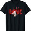 Fauci Valentine Heart Love Tattoo FAUCH Pun Valentines Day T-Shirt