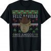 Feliz Navidad Mis Amigos Mexico Trump Ugly Christmas Sweater Gift Shirt