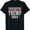 Firefighters For Trump 2024 President Republican Firefighter Unisex Shirt