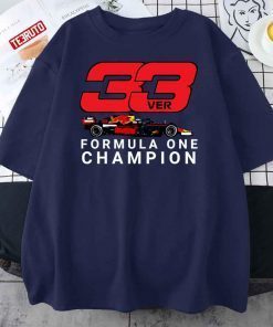 Formula One Champion Max Verstappen 33 Classic Shirt