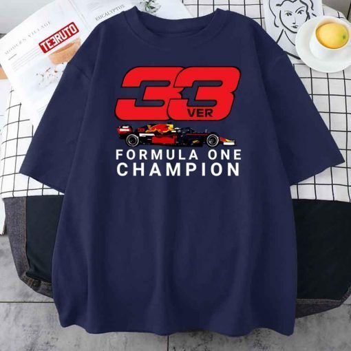 Formula One Champion Max Verstappen 33 Classic Shirt