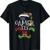 Gamer Elf Family Matching Christmas Group Unisex Shirt